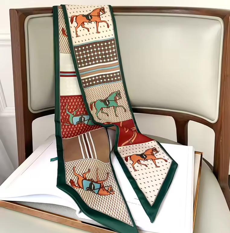 Long Silk Green